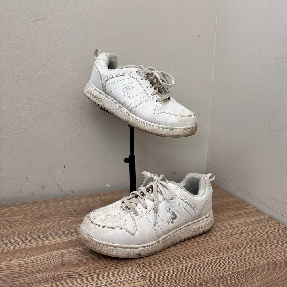 Shaq White Low Top Sneakers Boys Size 3